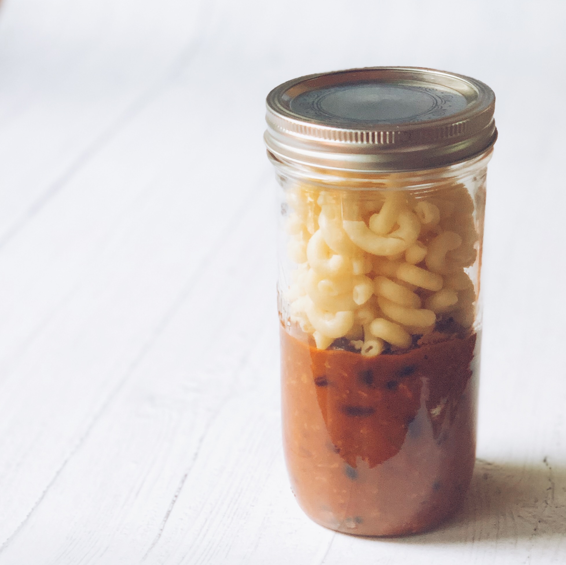 Postpartum recipe in mason jar